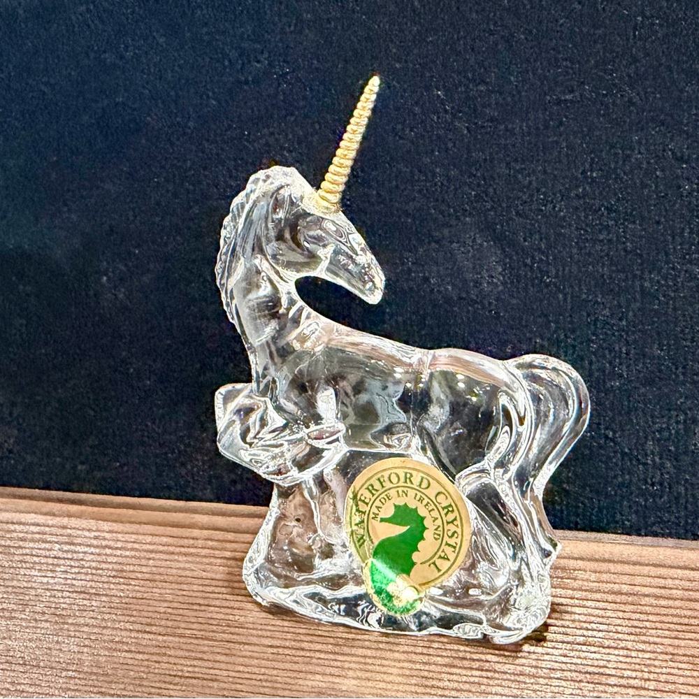 Vintage Waterford Crystal Unicorn - Picture 3 of 11